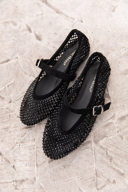 CÉLINA Noires - Ballerines Sequins