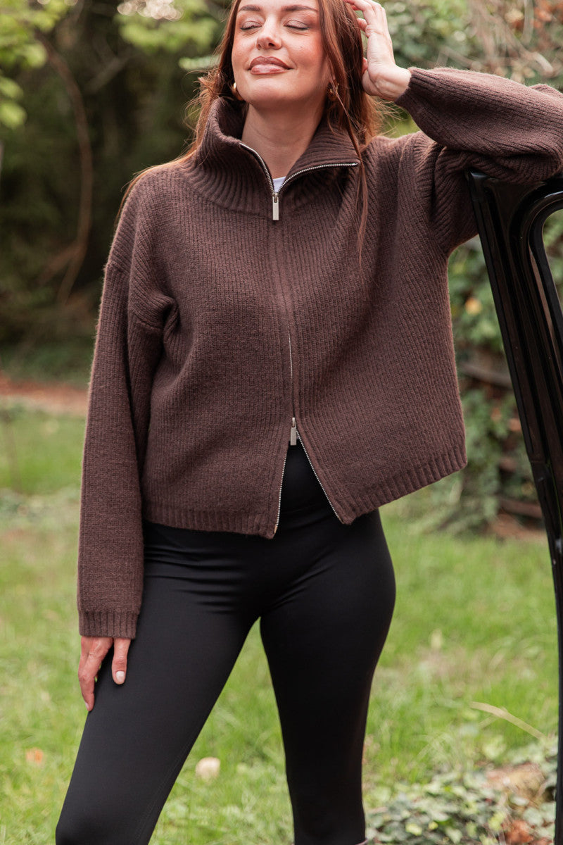 COTTAGE Chocolat - Gilet
