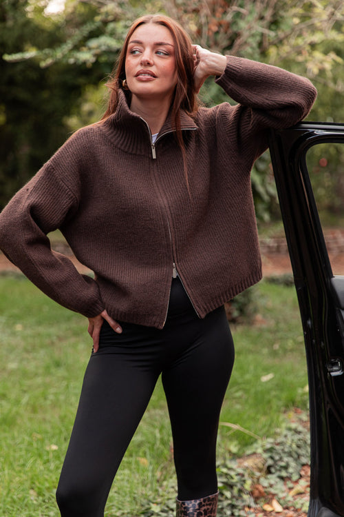 COTTAGE Chocolat - Gilet