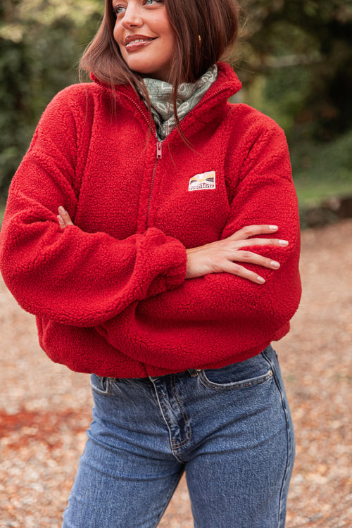 DOUDOU Rouge - Gilet Moumoute