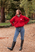 DOUDOU Rouge - Gilet Moumoute