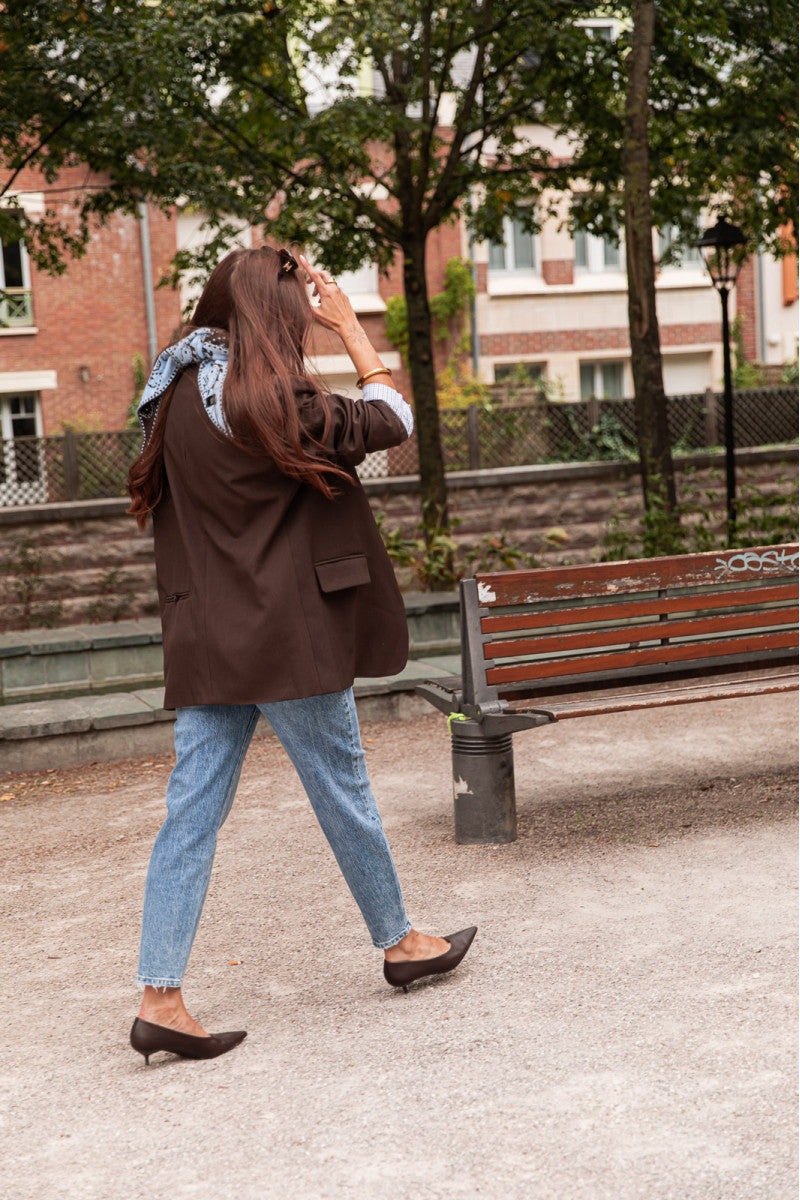 ESTÈVE Chocolat - Blazer Oversize