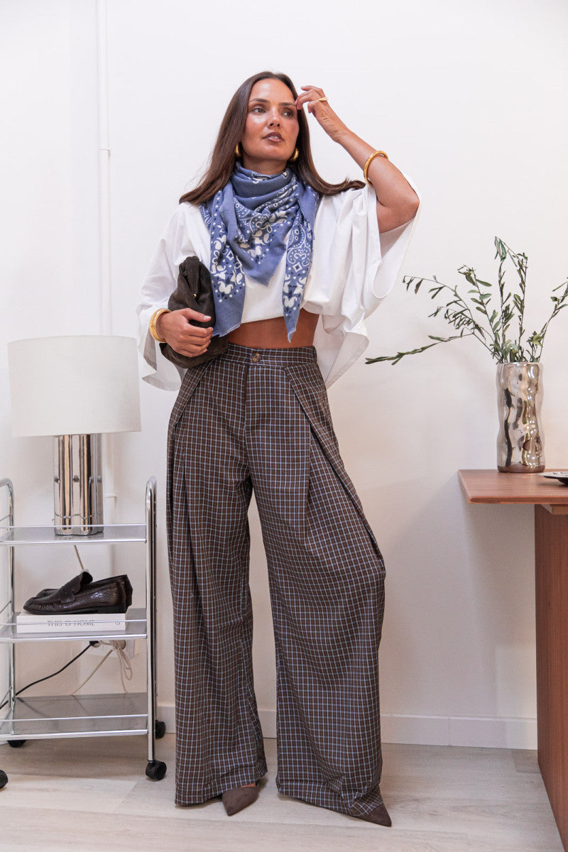 GAT Bleu Denim - Écharpe Bandana