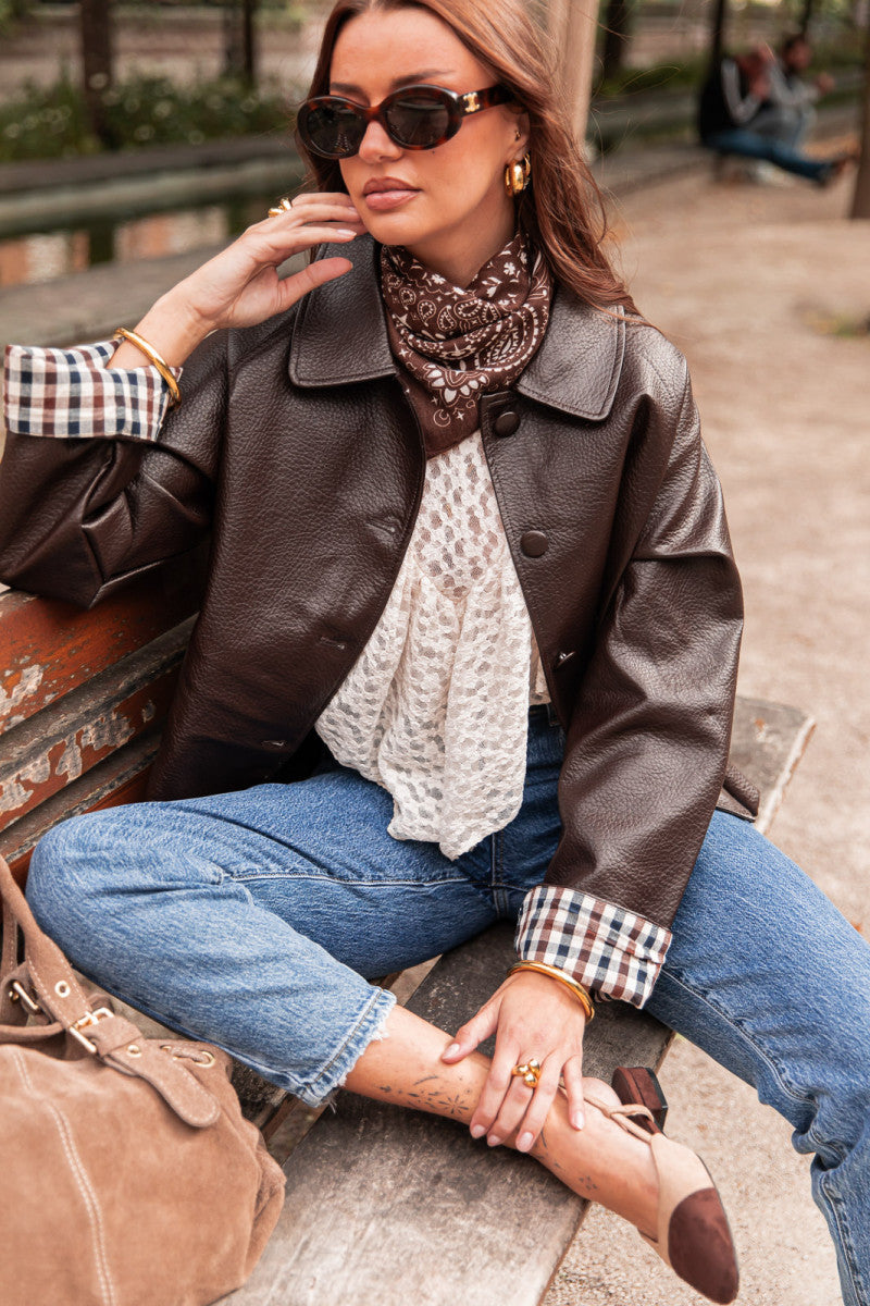 ILLIÈS Chocolat - Foulard Bandana