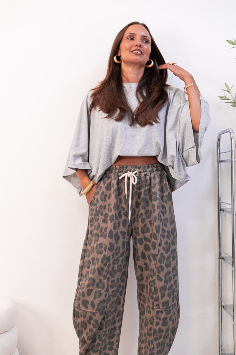 NORIA Gris - T-Shirt Oversize