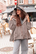 PENNY Carreaux - Parka Dentelle