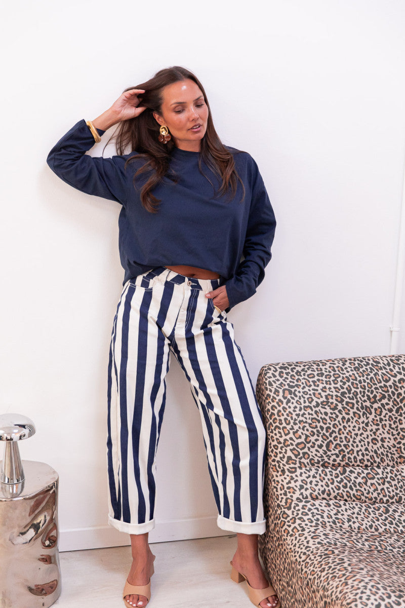 VÉRA Bleu - T-Shirt Oversize