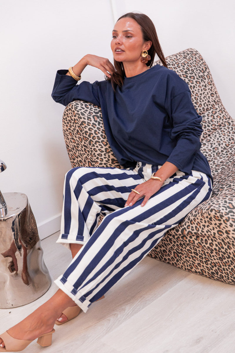 VÉRA Bleu - T-Shirt Oversize